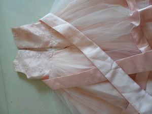 Peach Beautiful Frock
