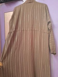Jersey Abaya Striped