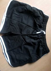Sporty Black Shorts