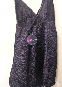 Lace Trim Night Dress
