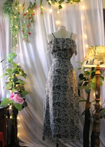 Floral Print Maxi Dress