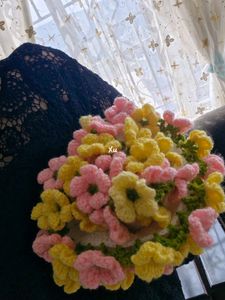 Crochet Flower Blanket 💐 21inches
