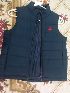 Boys Sleeveless Puffer Jacket