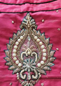 Embroidered Net Blouse