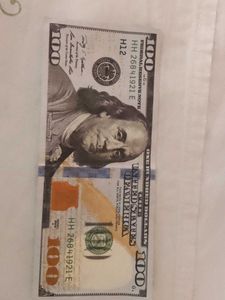 $100 USD Bill