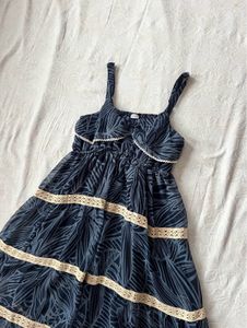 Beach Style Wavy Laced Dress