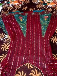 Boutique Design Same New Pempulm Kurti With Shrar