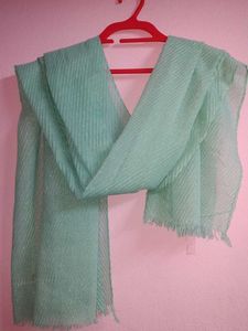 Shimmer Crinkle Cotton Scarf 🧣