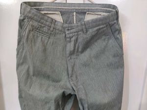 Color PLUS Casual Grey Pants