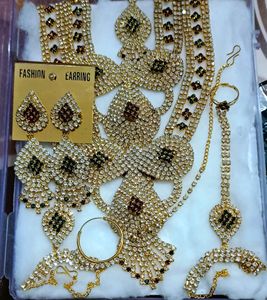 Bridal Hydrabadi Necklace Set