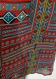 Bohot Chic Style Tribal Print Dress