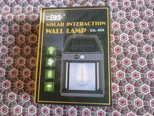 Solar Powered Wall Light