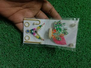 Krishna Idol Dress Set