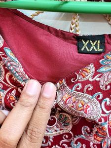Anarkali Suit With Dupatta Xxl
