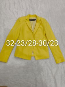 Line Yellow Zara Blazer