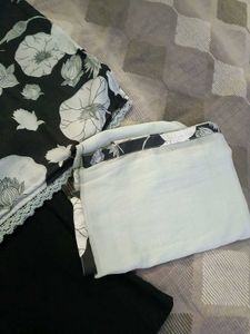 Bell Sleeves ...Trendy Suit With Pant N Dupatta