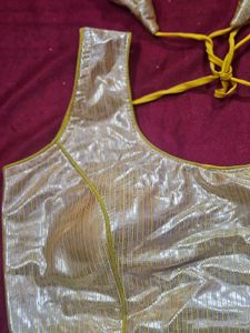 Yellow Golden Shimmer Blouse