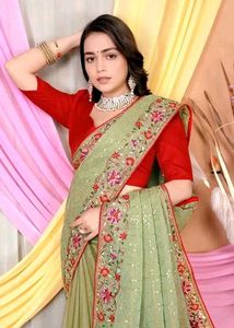 Fancy Net Saree