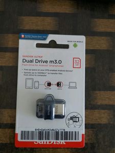 SanDisk OTG Enabled Pendrive 32GB (Micro USB)