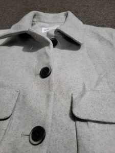 Grey Cropped Jacket