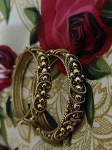 Vintage Gold Bangle Set