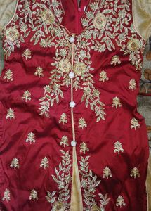 Elegant Embroidered Indian Kurta