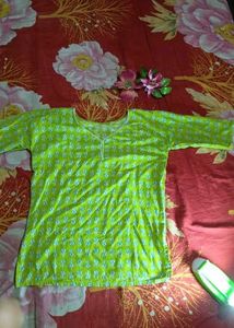 Pure Cotton New Short Kurti
