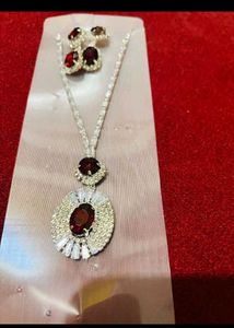 Elegant Necklace &amp; Earring Set new wdt tag