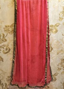 Designer Front Slit Suit With Sharara Pant And Dupatta And Inner.Size 34.