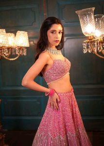Gorgeous Pink Lehenga Choli