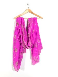 Pink Embroided Lehenga Choli Set (Women’s)