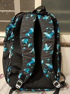 Elegant KARF Butterfly Print Backpack!