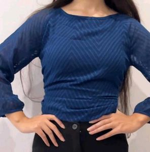 Navy Blue Top