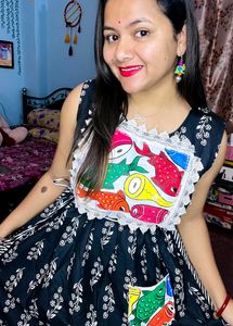 Handprinted Kurti