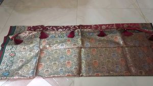 Elegant Maroon Saree