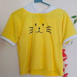Cute Cat Face Tee