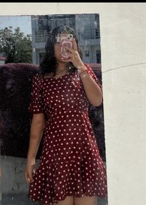 Red Polkadot Dress