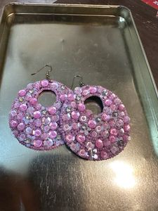 Pink Earrings