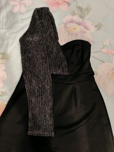 One-Sleeve Party Romper