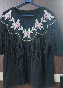 Designer Top Black