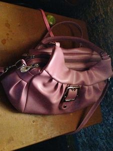 Unique Lilac Zippered Bag