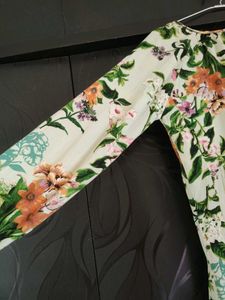 Green Tropical Dress