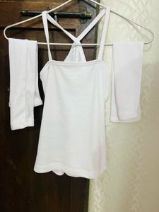 White Tank And Sleeves