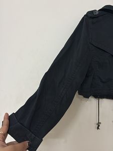 Black Cropped Jacket