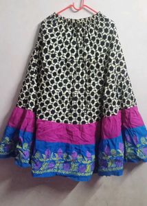 Colorful Patterned Skirt