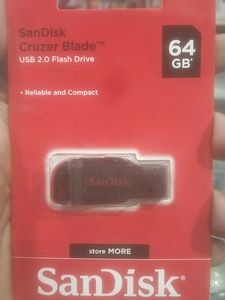 SanDisk Cruzer Blade 64GB USB 2.0 Flash Drive