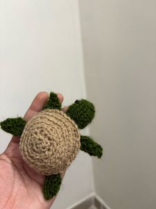 Mini Turtle Crochet Bag Charm