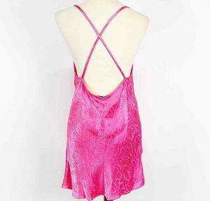 Zara Jacquard Slip Dress