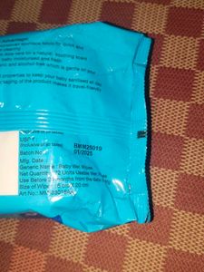 Baby Wet Wipes - 72 Count