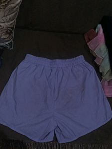 Lavender Sports Shorts